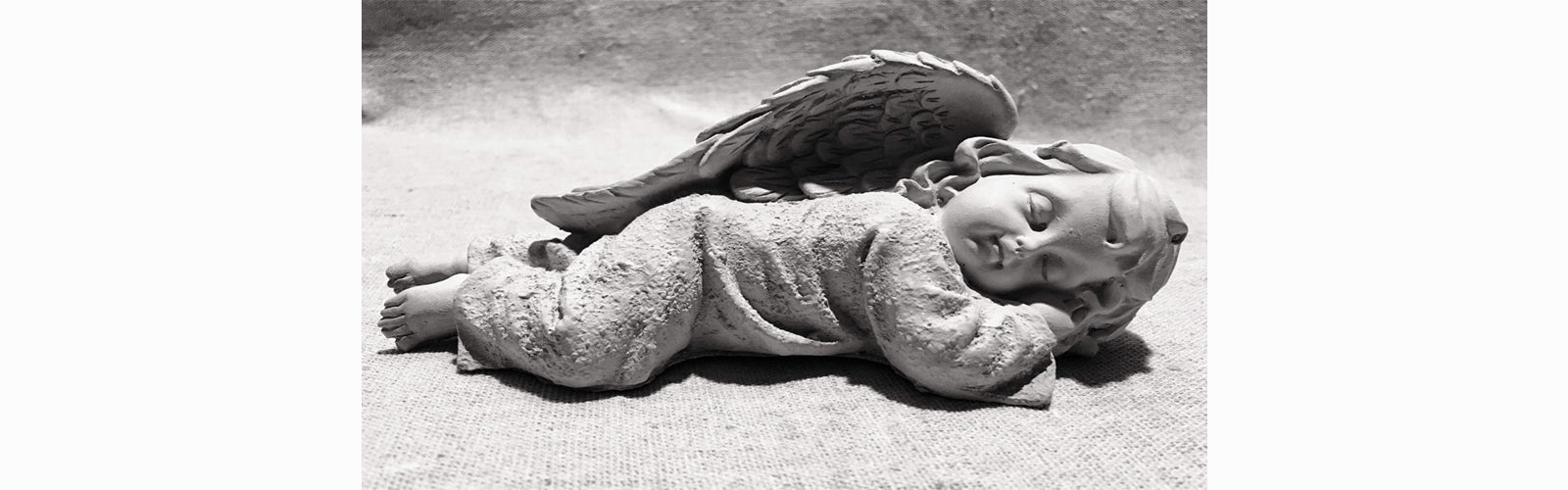 The House of The Pink Cadet™ - Angel Sleeping in Heaven Statue Handcrafted for Indoor & Outdoor