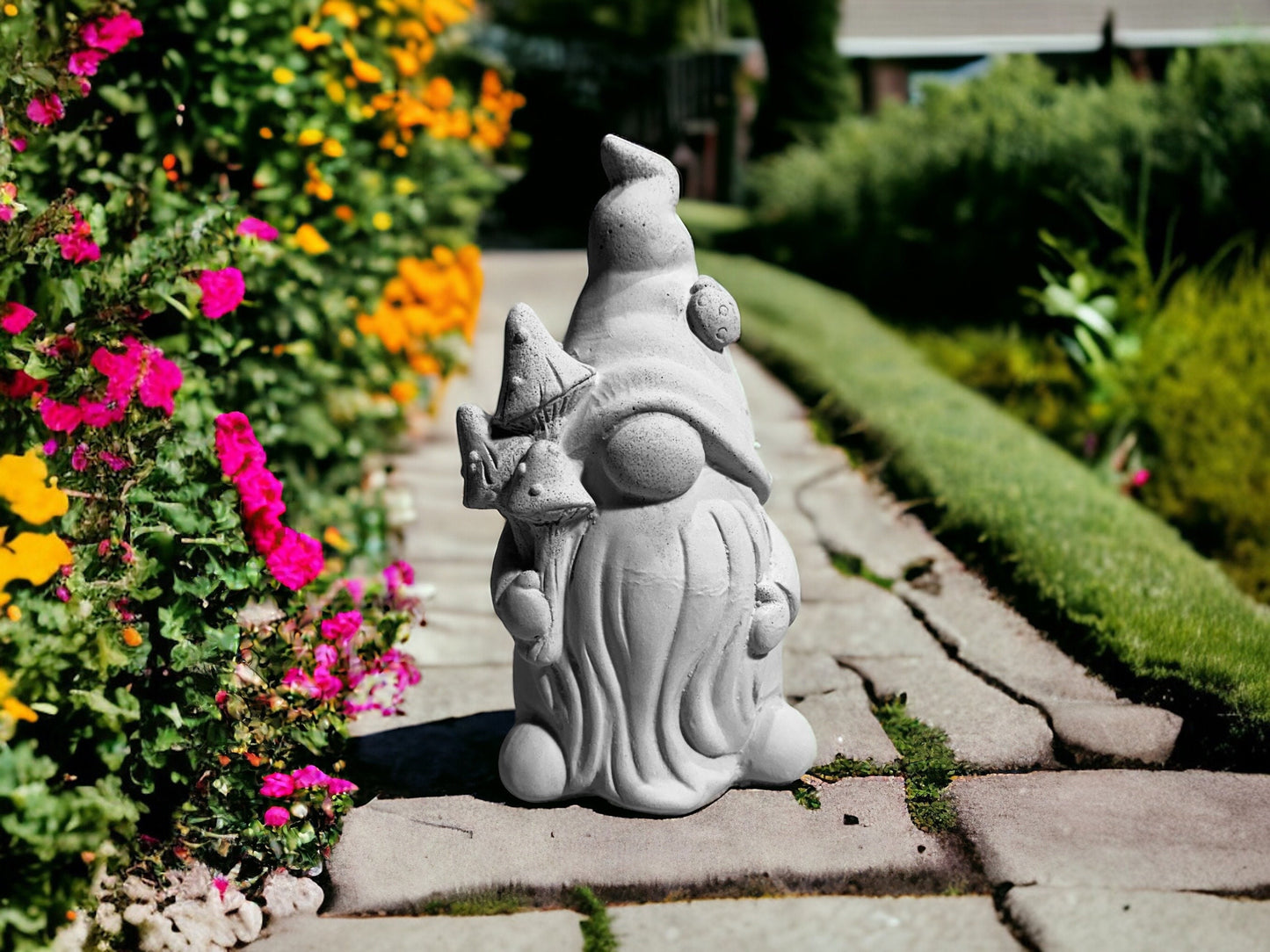 Alabaster The Garden Gnome Statue