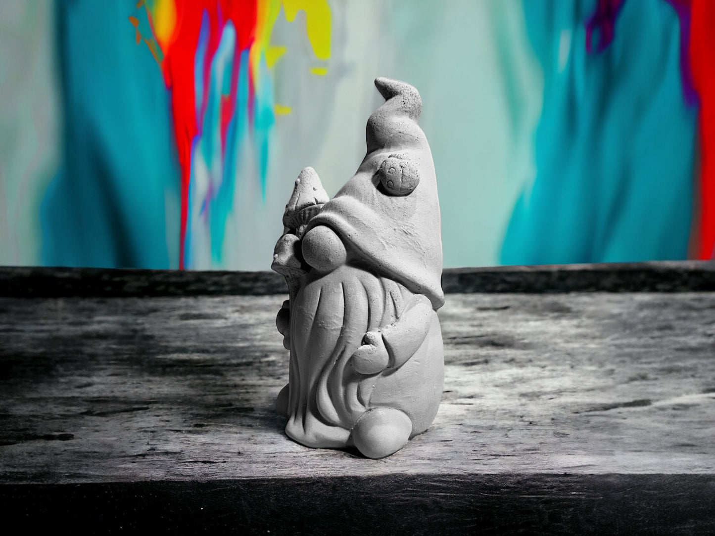 Alabaster The Garden Gnome Statue