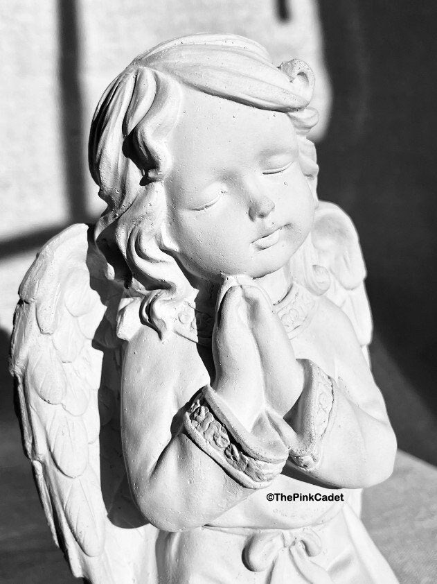 8" Praying Baby Angel in Heavenly Peace Statue